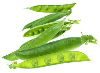 Peas pod and seed