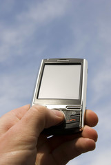 hands with communicator