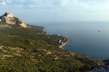 Laspi Bay near Sevastopol on Ukrainian Black Sea coast