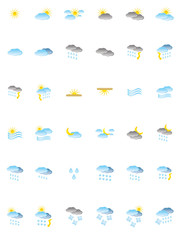 Obraz premium Weather icon