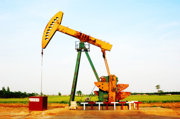 Oil well pump unit
