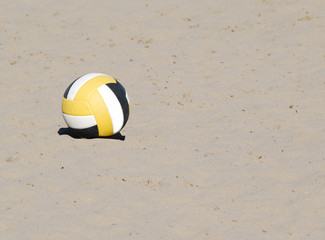 Volleyball on beach