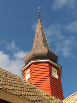 Flakstad's church  bell tower