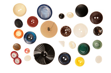  buttons isolated on white