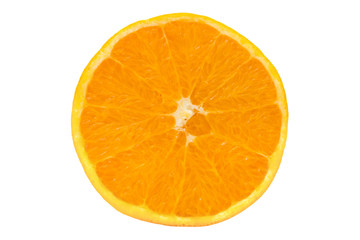 Orange fruit slice