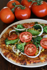 Vegetable Pizza
