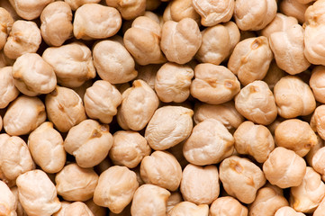 Close up of background made of peas