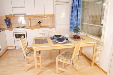 Kitchen interior detail