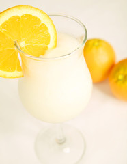 Pina Colada On White Table