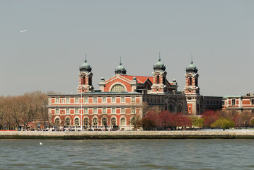 The immigration museum on Ellis Island, New York