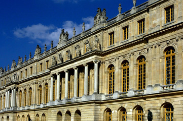 Chateau de Versailles, façade coté parc