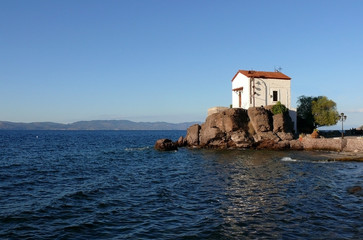 Small & charming church at the seaside