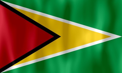 drapeau guyana guyane flag