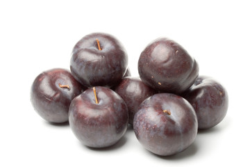 Fresh plums