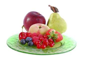 Bunter Obstteller