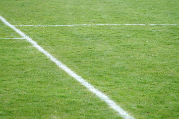 Obraz premium Fussballfeld