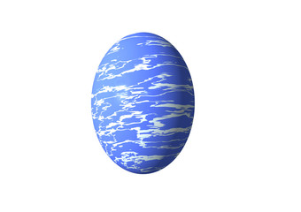 oeuf bleu ciel