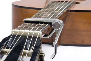 Musique - Guitare classique et capodastre