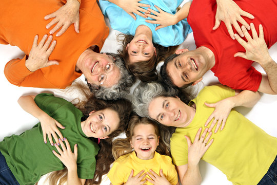 Famille heureuse
