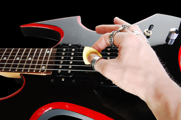 Playing the Guitar