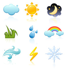 Weather icon set