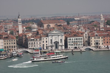 Fototapeta na wymiar Wenecja z powietrza