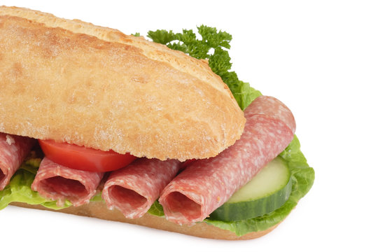 Salamisandwich