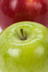 Green Apple red apple