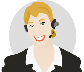 Customer Service Woman