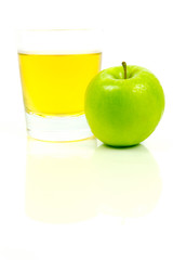 Fototapeta na wymiar Apple Juice