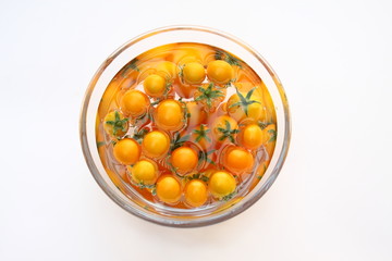 tomatoes in a bowl