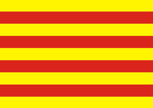 bandera de catalu&ntilde;a. se&ntilde;era de catalu&ntilde;a