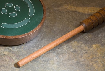 slate turkey call © Guy Sagi