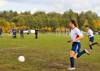 Obraz premium football match