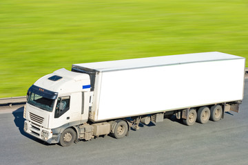 truck on green