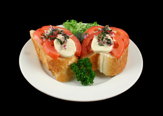 Tomato And Bocconcini Bites
