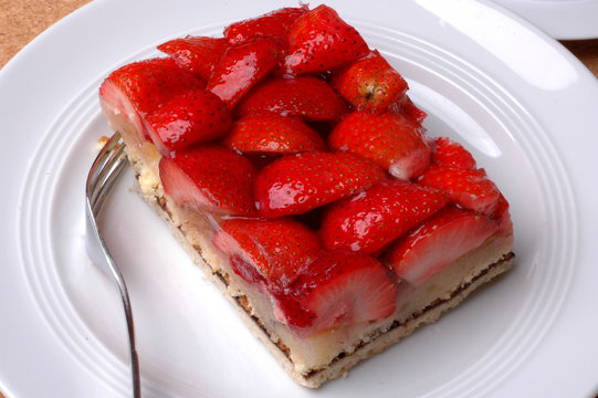 Erdbeerschnitte