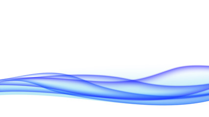 Obraz premium vagues bleues