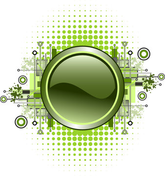 Hi-tech button