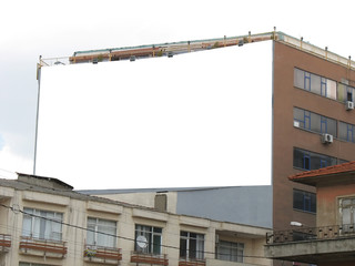 Blank Wallscape Billboard