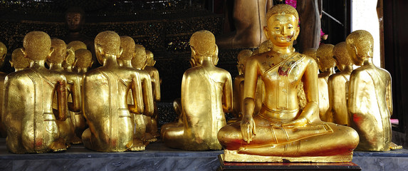 Thailand Bangkok Wat Rachanada