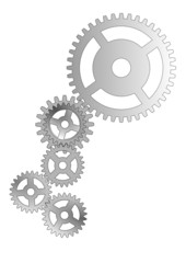 Gears of the mechanism
