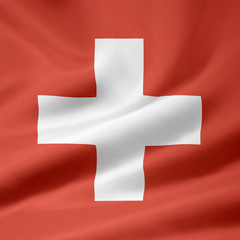 Obraz premium Schweizer Flagge