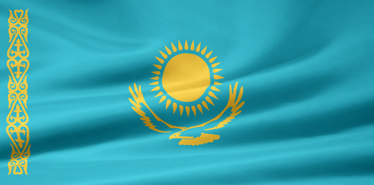 Kasachische Flagge