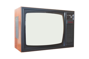 Old TV set