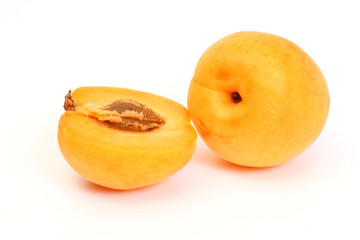 Naklejka na ściany i meble Apricot with halves