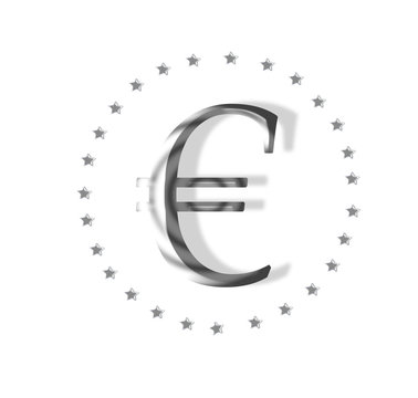 Euro und EU Symbol 27 L&auml;nder
