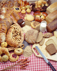 Obraz na płótnie Canvas Bread And Pastry
