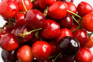 Red cherries