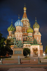 Fototapeta na wymiar St. Basil Cathedral. Moscow, Russia